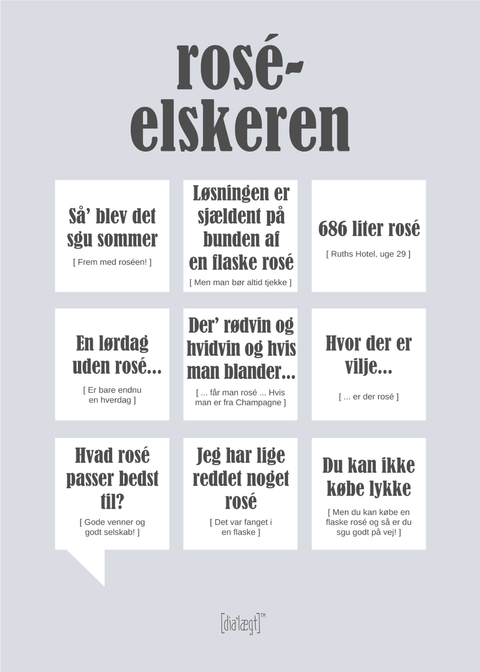 Roséelskeren plakat