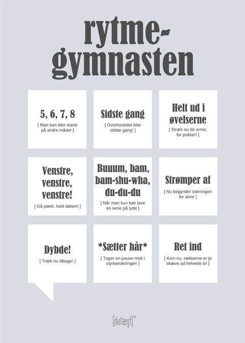 Rytmegymnasten plakat