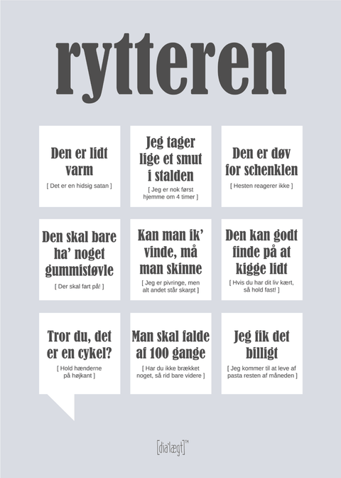 Rytteren plakat