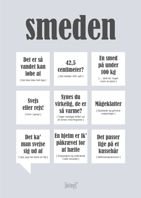 Smeden plakat