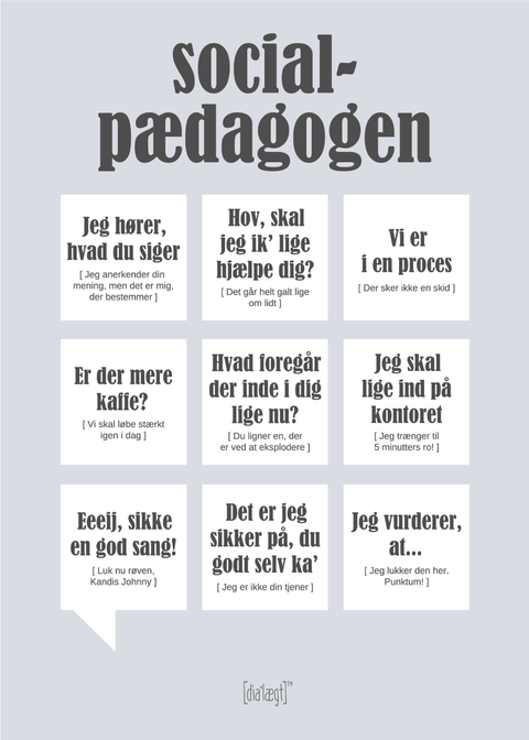 Socialpædagogen plakat