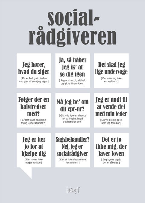 Socialrådgiveren plakat