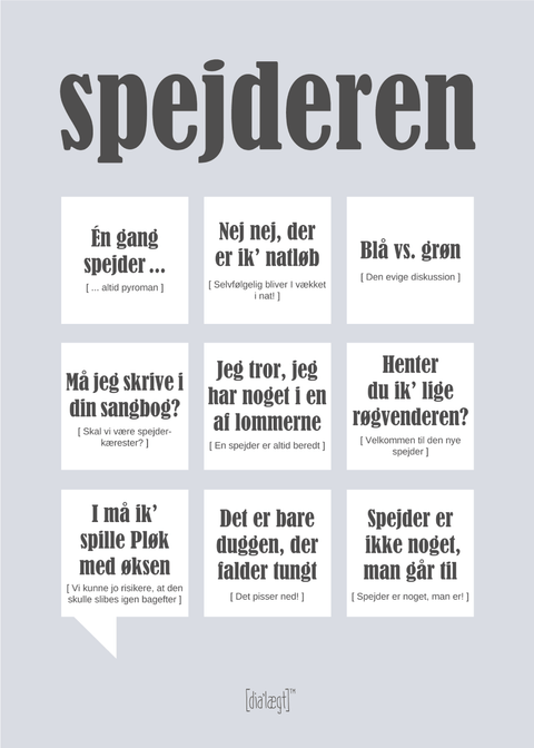 Spejderen Plakat