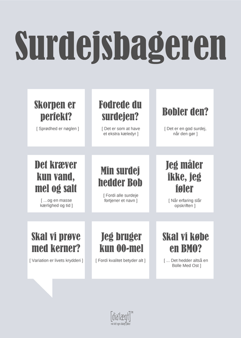 Surdejsbageren plakat