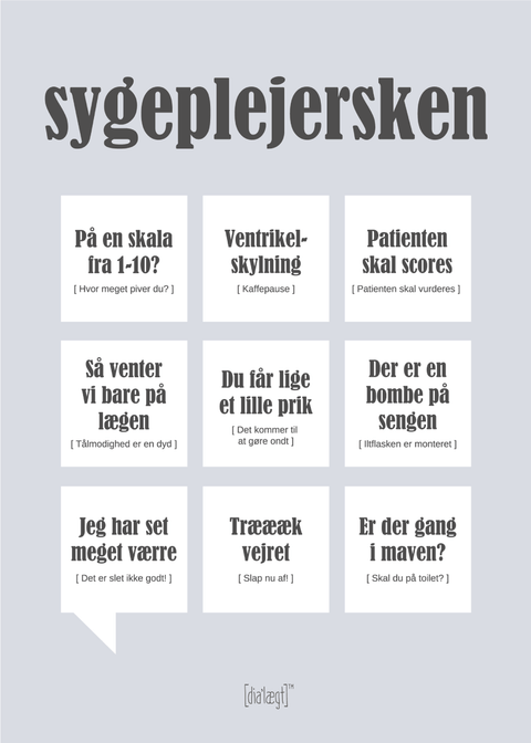 Sygeplejersken plakat