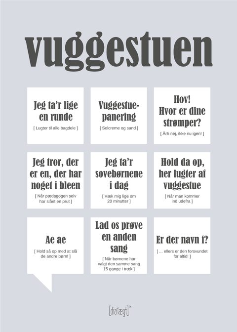 Vuggestuen plakat