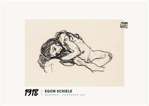 Mädchen - Egon Schiele