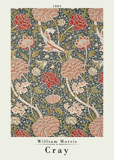 Cray - William Morris kunstplakat