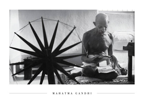 Mahatma Gandhi - Plakat