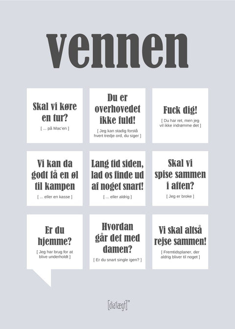 Vennen plakat