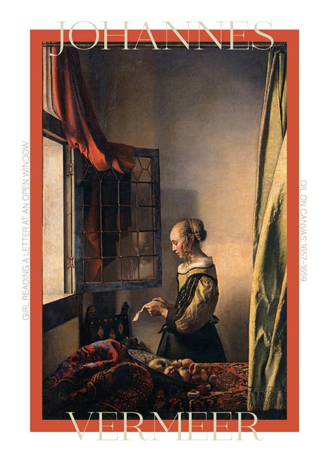 Girl reading a letter - Johannes Vermeer