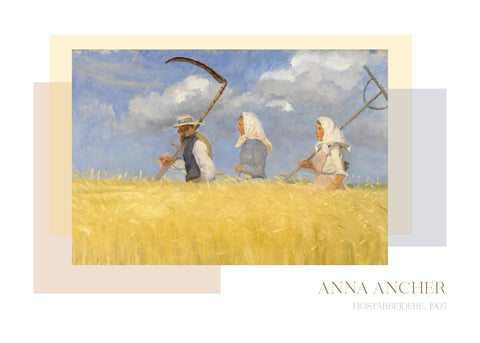 Høstarbejdere - Anna Ancher plakat