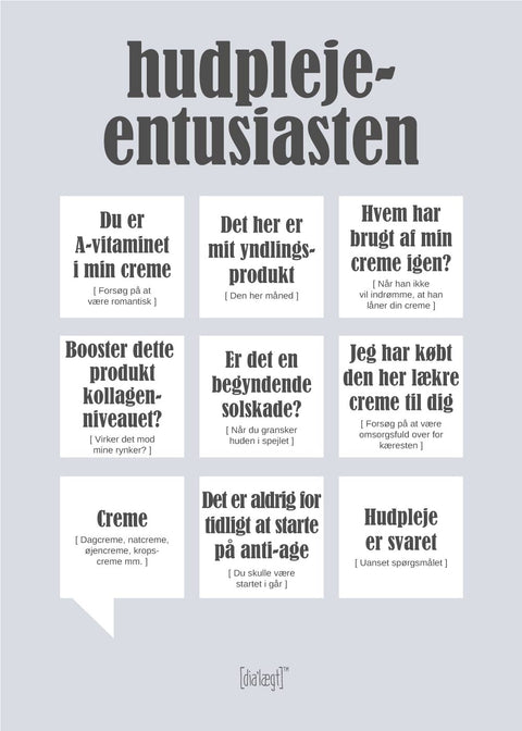 Hudplejeentusiasten