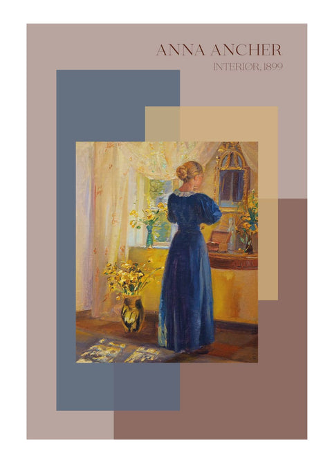 Interiør - Anna Ancher plakat