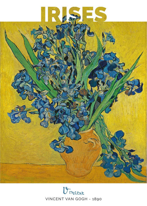 Blue Irises - Vincent Van Gogh