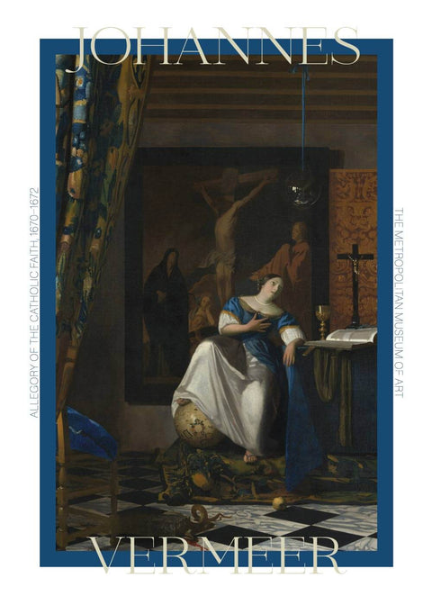 Allegory of the Catholic Faith - Johannes Vermeer