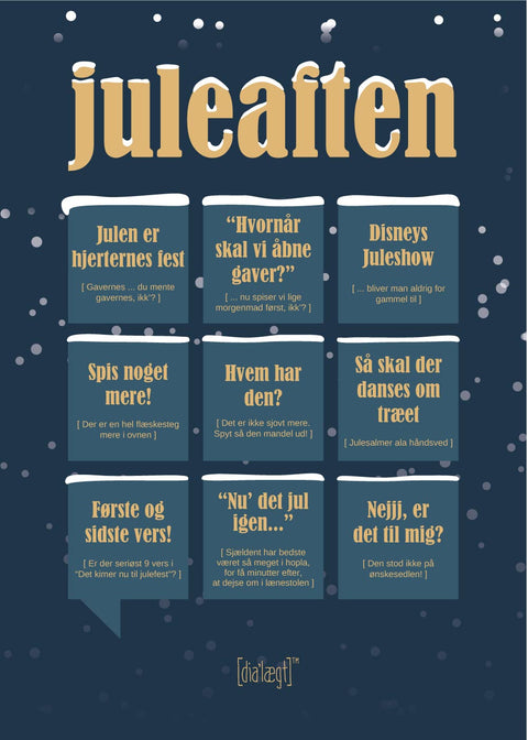 Juleaften plakat