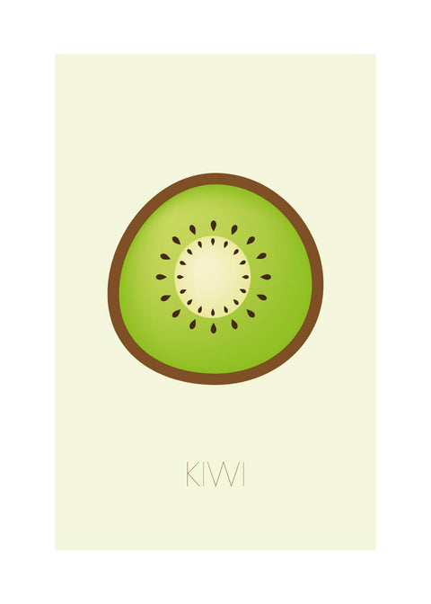 Kiwi - Børneplakat