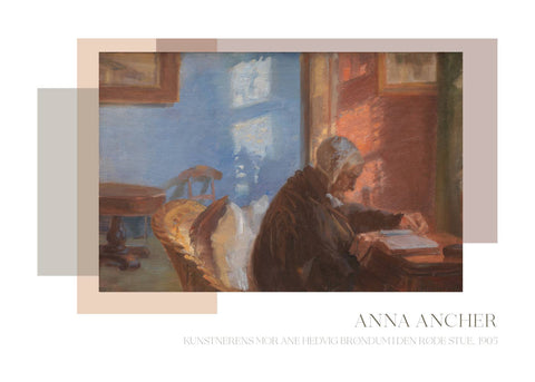 Kunstnerens mor - Anna Ancher plakat