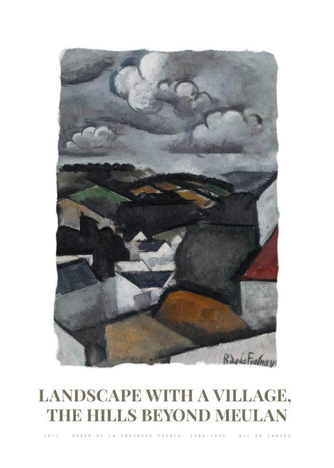 Landscape with a village - Roger de La Fresnaye