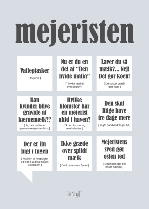 Mejeristen plakat