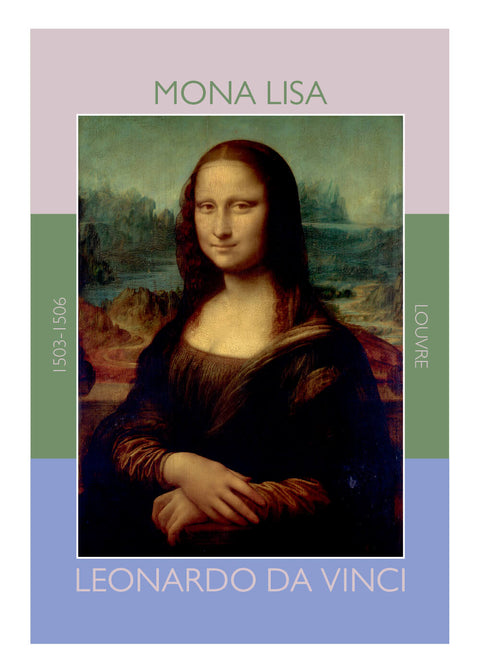 Mona Lisa - Leonardo da Vinci kunstplakat