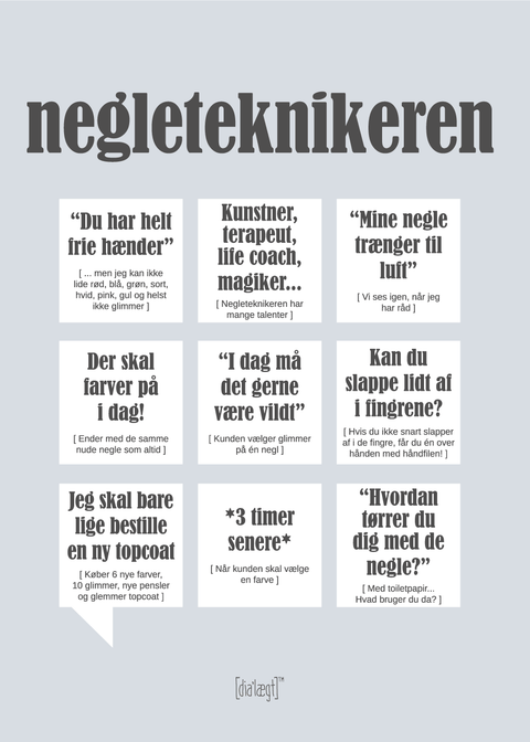 Negleteknikeren Plakat