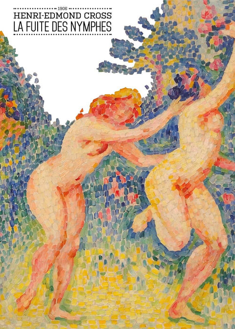 La fuite des Nymphes - Henri-Edmond Cross