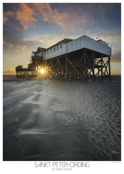 Sankt Peter-ording - Brian Lichtenstein plakat