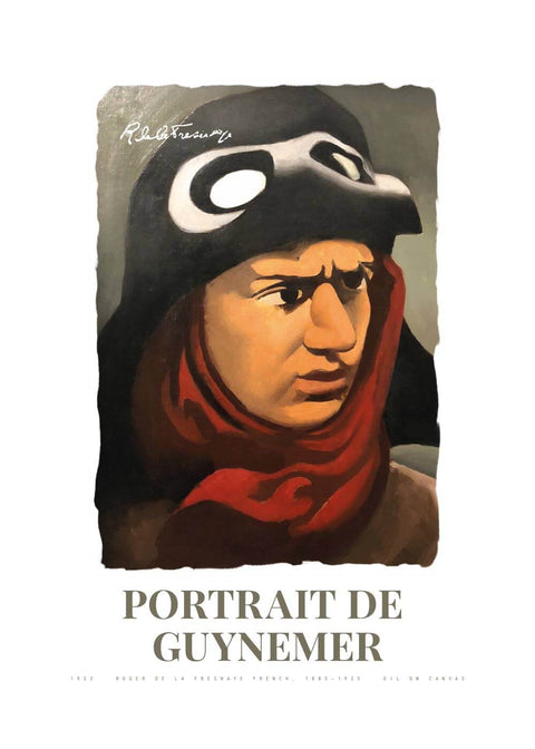 Portrait de Guynemer - Roger de La Fresnaye