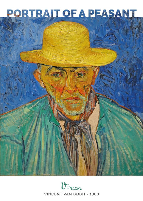 Portrait of a peasant - Vincent Van Gogh