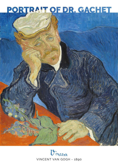 Portrait of Dr. Gachet - Vincent Van Gogh