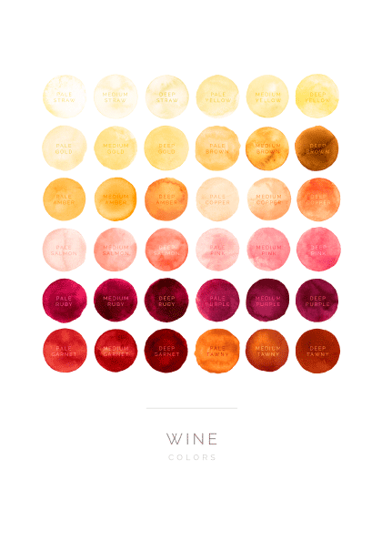 Wine Colors - vin plakat