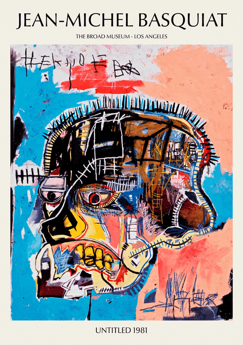 Untitled 1981 - Jean-Michel Basquiat kunstplakat