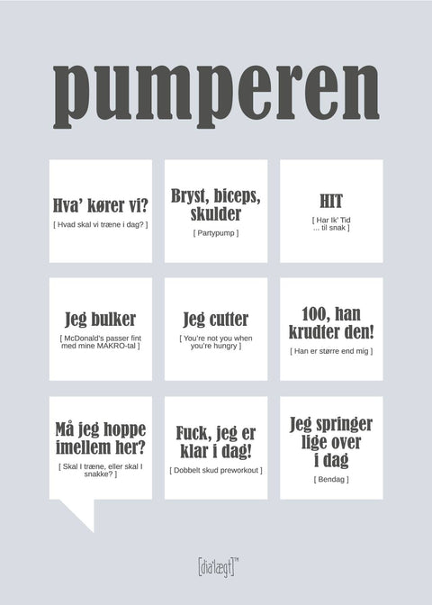 Pumperen Plakat