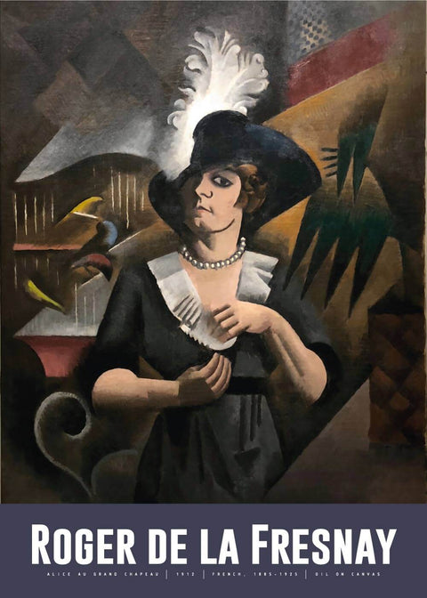 Alice au grand chapeau - Roger de La Fresnaye