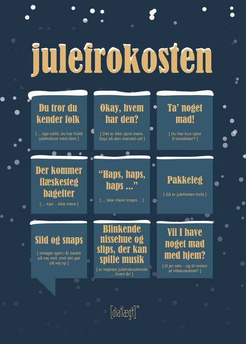 Julefrokosten plakat