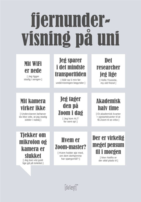 Fjernundervisning på uni