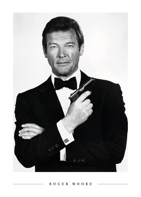 Roger Moore - Plakat