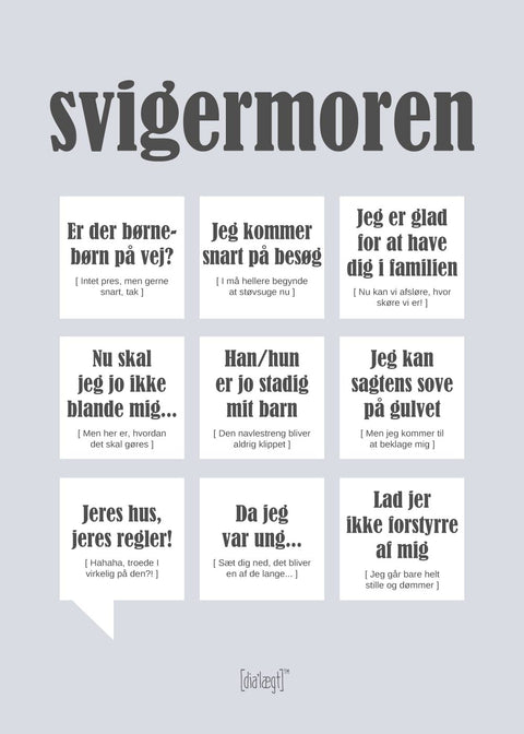 Svigermoren plakat