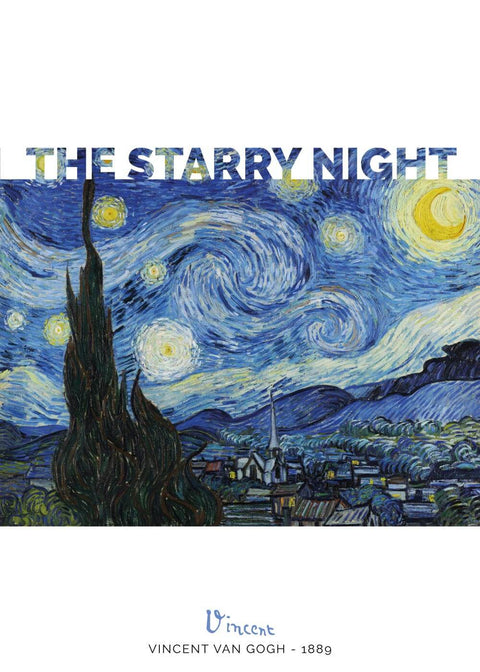 The starry night - Vincent Van Gogh