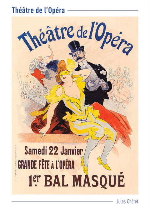 Théâtre de l'opera - Jules Chéret kunstplakat