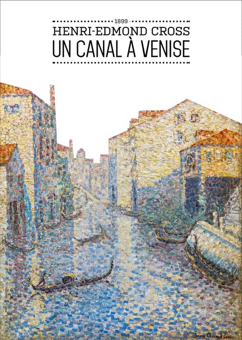 Un canal á Vinise - Henri-Edmond Cross