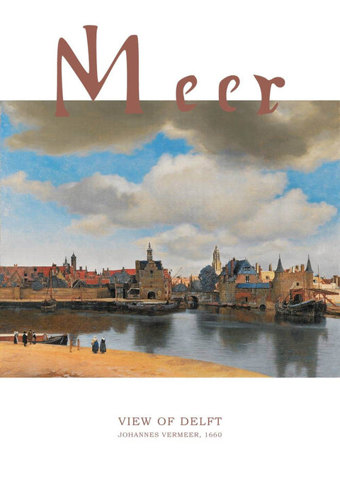 View of Delft - Johannes Vermeer