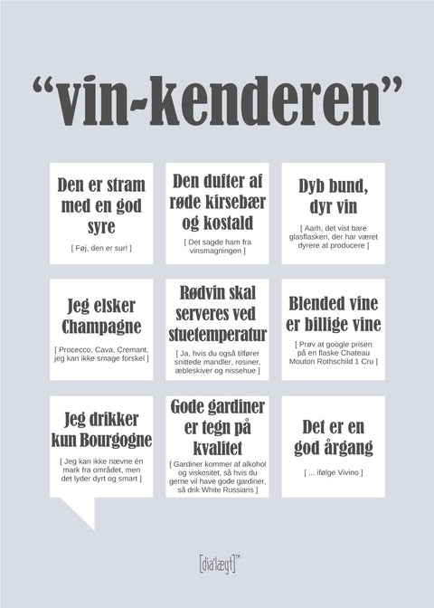 Vin-kenderen plakat