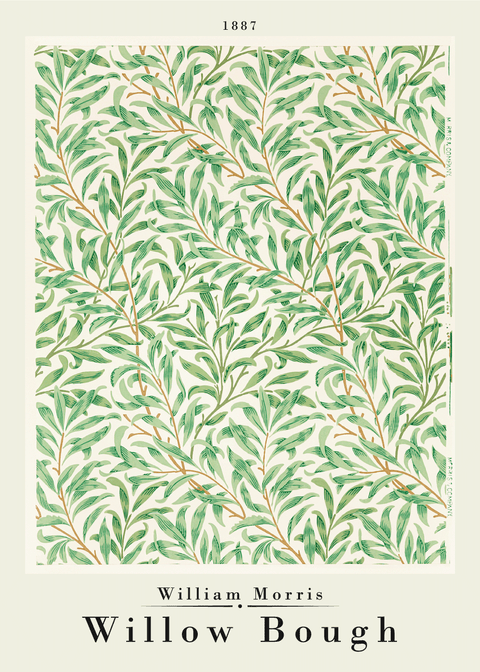 Willow bough - William Morris kunstplakat