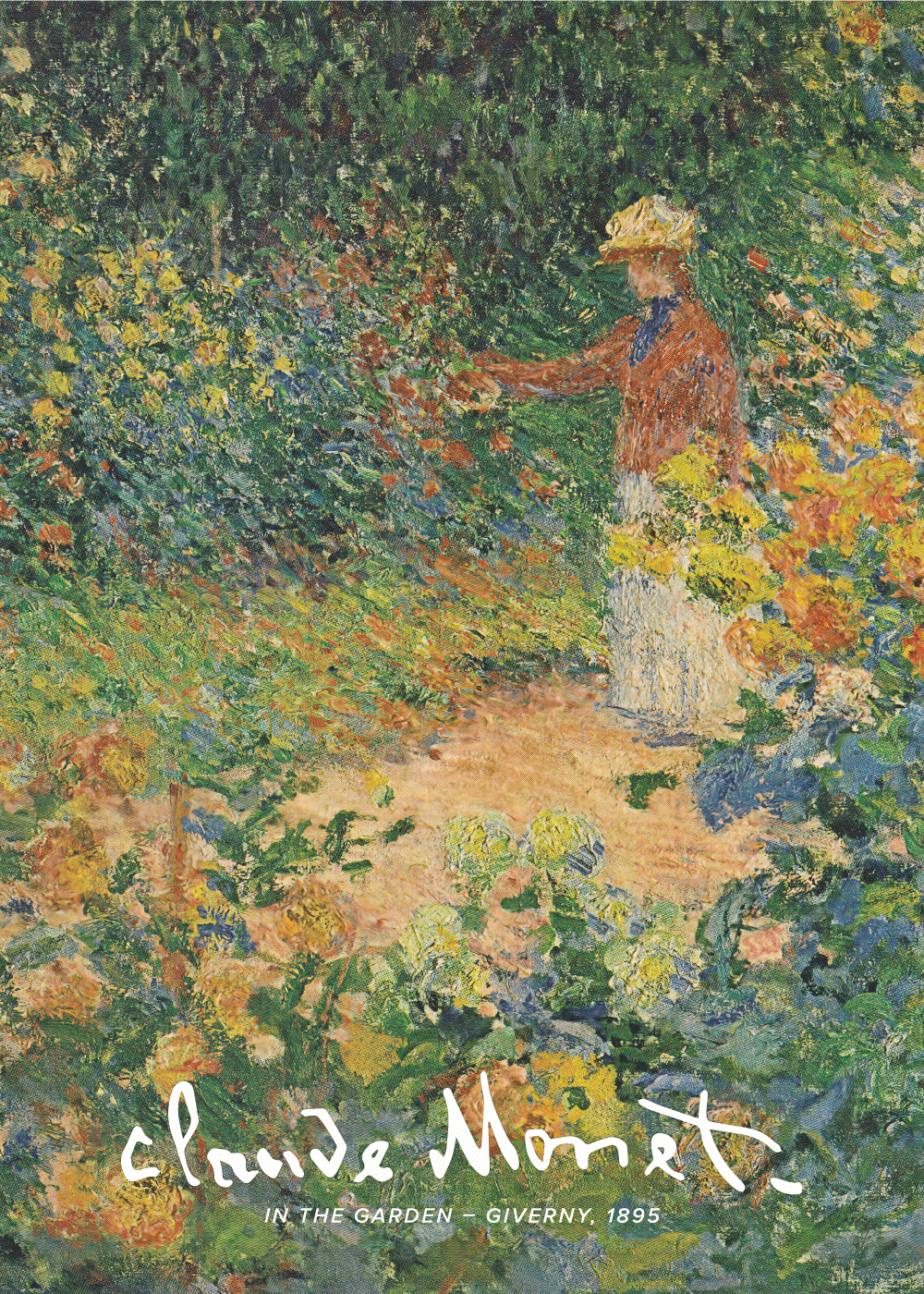 Billede af In The Garden - Claude Monet