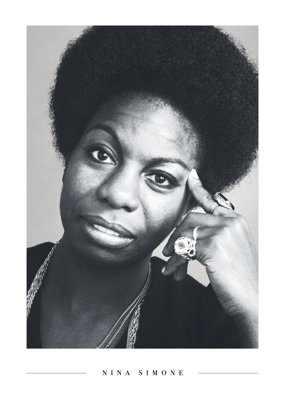 Billede af Nina Simone - Plakat