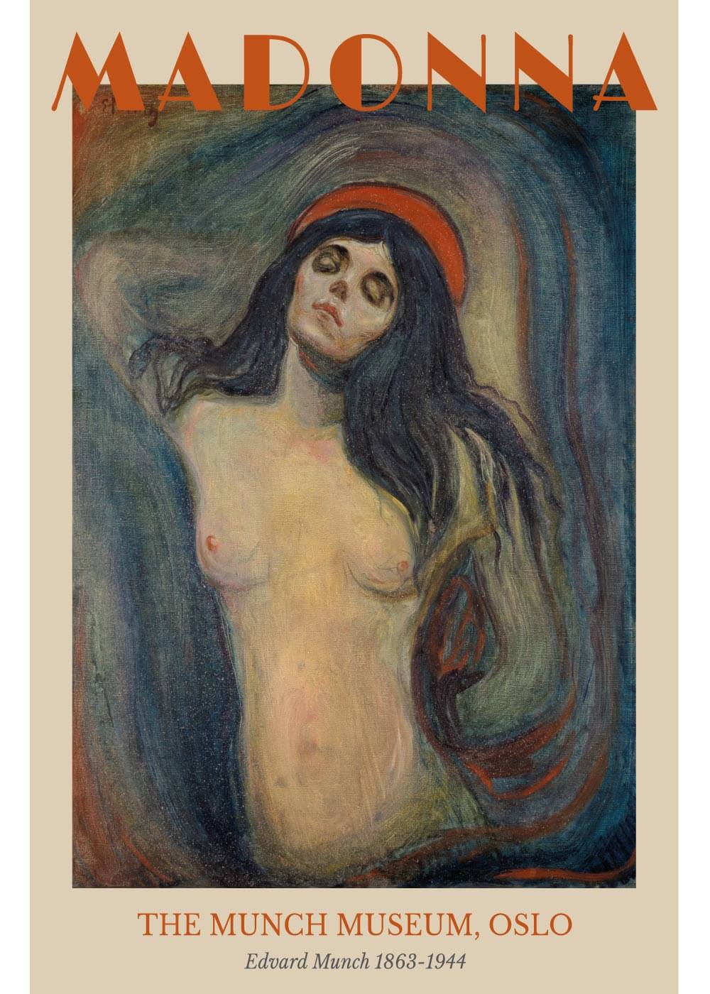 Billede af Madonna - Edvard Munch