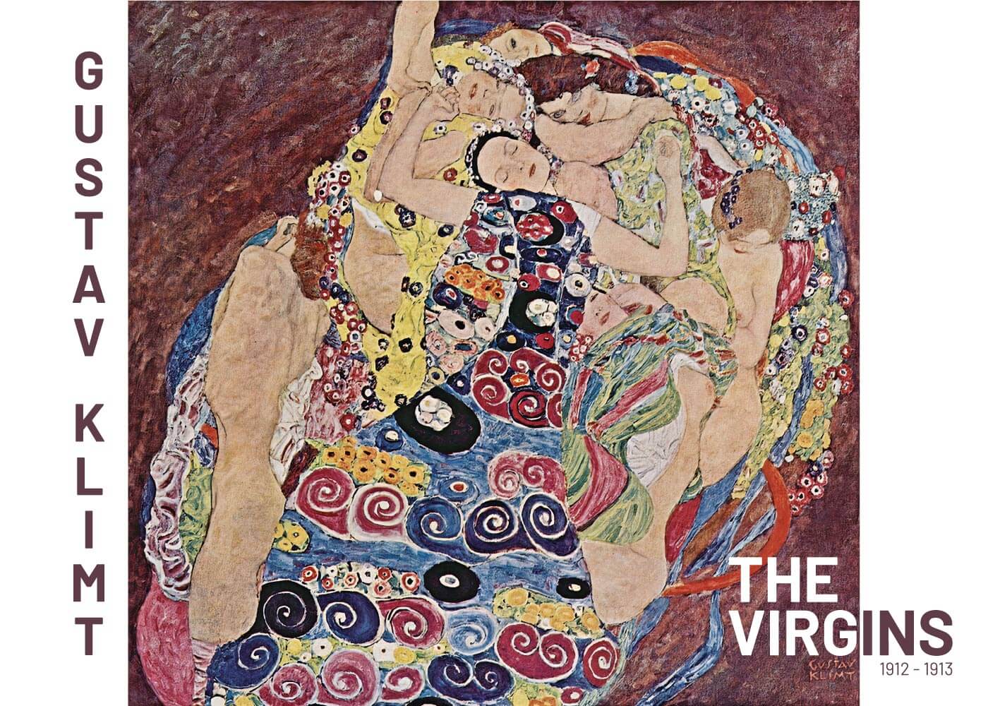 Billede af The Virgins - Gustav Klimt